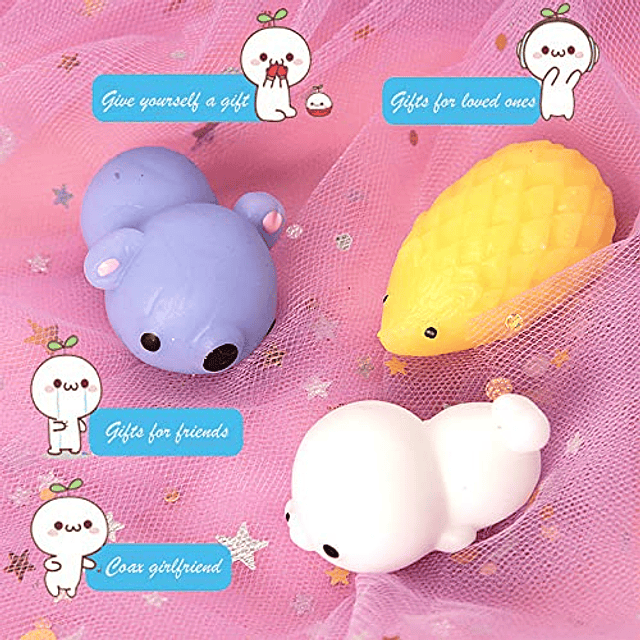 Squishy Juguete aleatorio para aliviar el estrés Mochi Squis