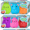 Squishy JARU Squeesh Yum Jiggly Animal Squishies paquete de