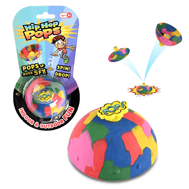 Squishy Bounce Bowls Camuflaje Fidget Juguete para niños y a