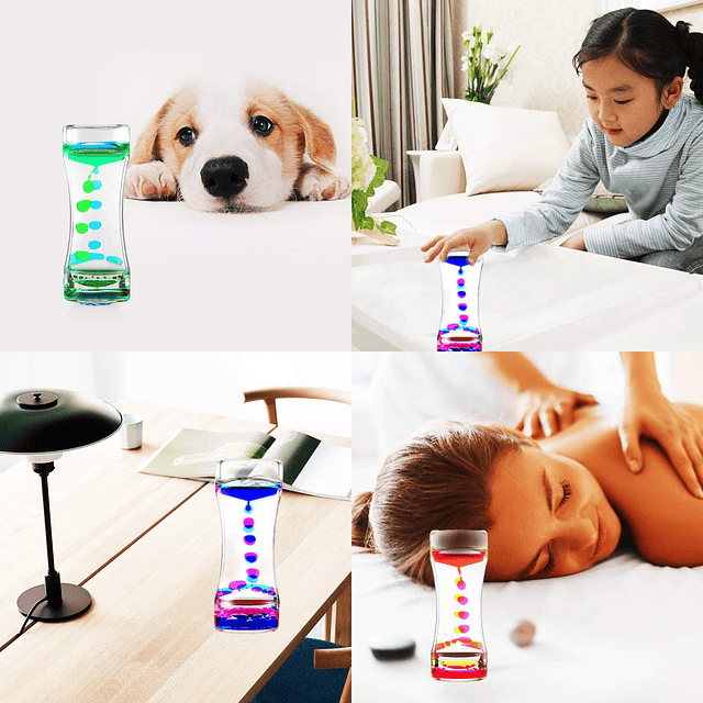 Squishy Juguetes sensoriales visuales con burbujas de movimi