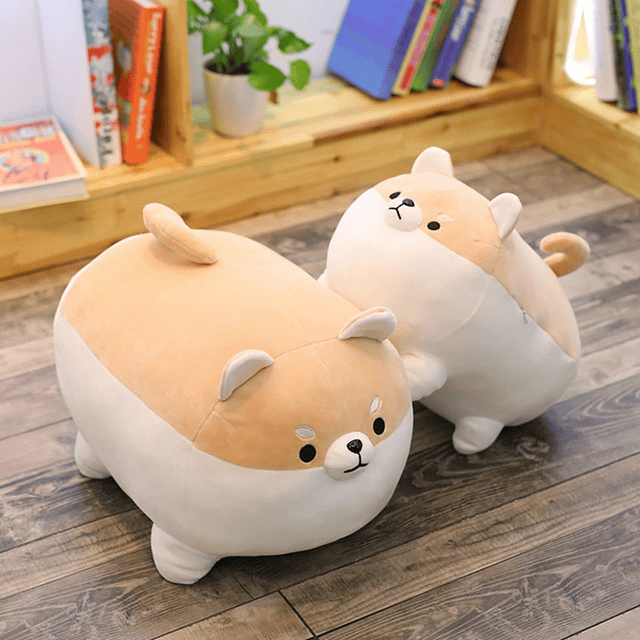 Squishy Almohada de peluche Shiba Inu de peluche, lindo perr