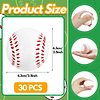 Squishy Paquete de 30 pelotas antiestrés de béisbol, pelotas