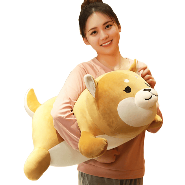 Squishy Shiba Inu Almohada de felpa, suave Corgi peluche jug