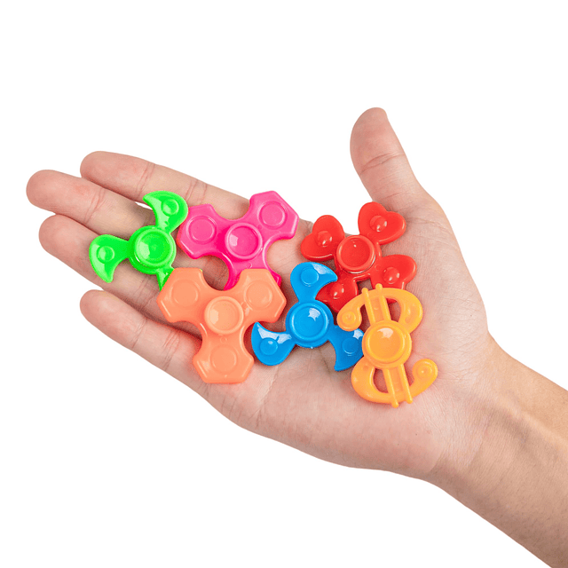 Squishy 50 piezas Mini Fidget Spinners a granel, juguetes Fi