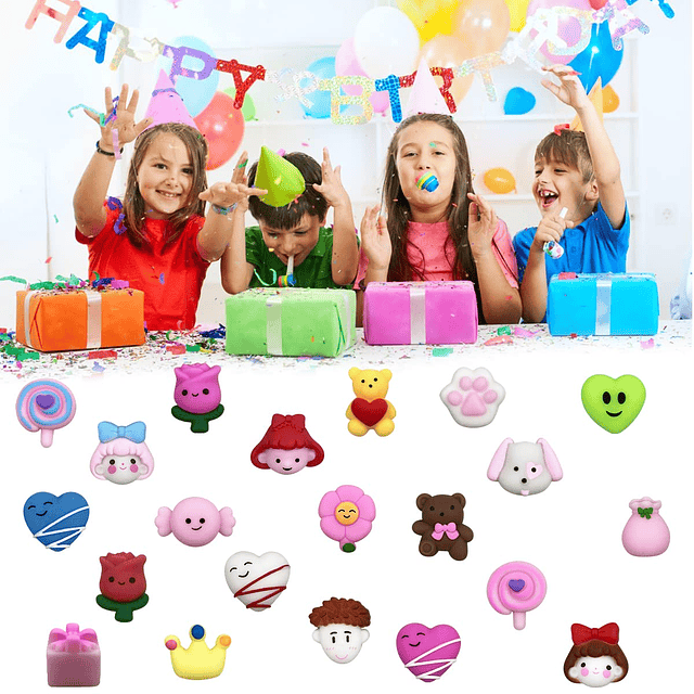 Squishy 48 PCS Mochi Squishy Toys Kawaii Squishies Juguetes