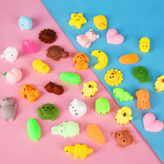 Squishy Kawaii Squishies, Mochi Squishy Toys Bulk 130 Pack p