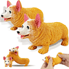 Squishy Juguetes de arena blandos, Corgi Dog Squishy Sand Fi