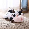 Squishy Animales de peluche de vaca, linda almohada de peluc