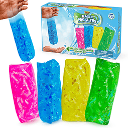 Squishy Magic Wigglers Juguete de serpiente de agua Juguete