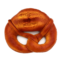 Squishy KIIBRU Squishy Pretzel perfumado colosal pan de crec