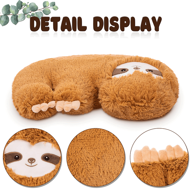 Squishy Almohada de peluche de perezoso de 16 pulgadas, jugu