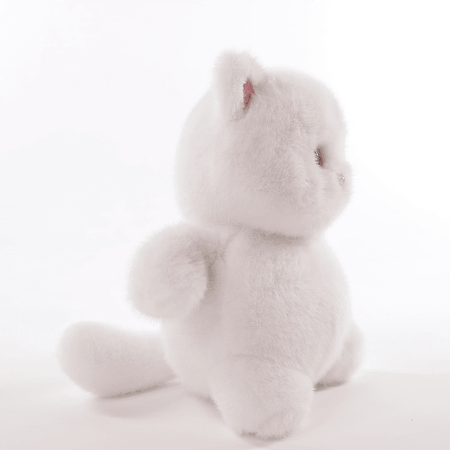 Squishy Juguete de peluche de gato blanco de 8.0 in, peluche