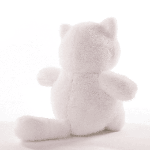 Squishy Juguete de peluche de gato blanco de 8.0 in, peluche