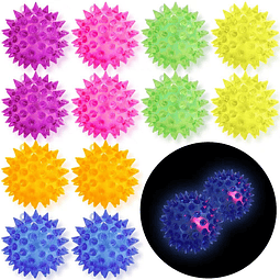 Squishy Paquete de 12 bolas con puntas hinchables sensoriale