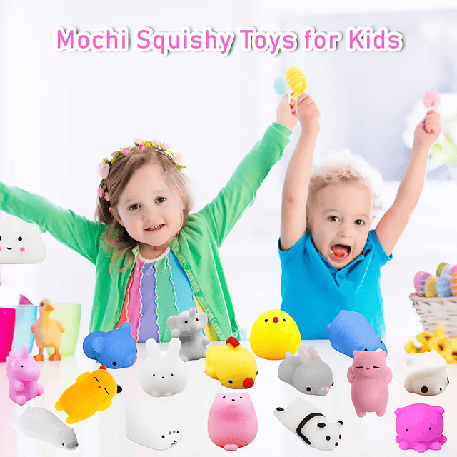 Squishy Squishies Squishy Toy, 30 piezas aleatorias de Mochi