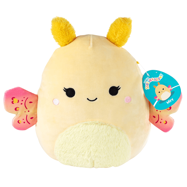 Squishy Original Miry The Yellow Moth de 10 pulgadas Peluche