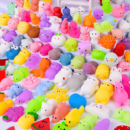 Squishy 100 piezas Mochi Squishy Toys para regalos de fiesta