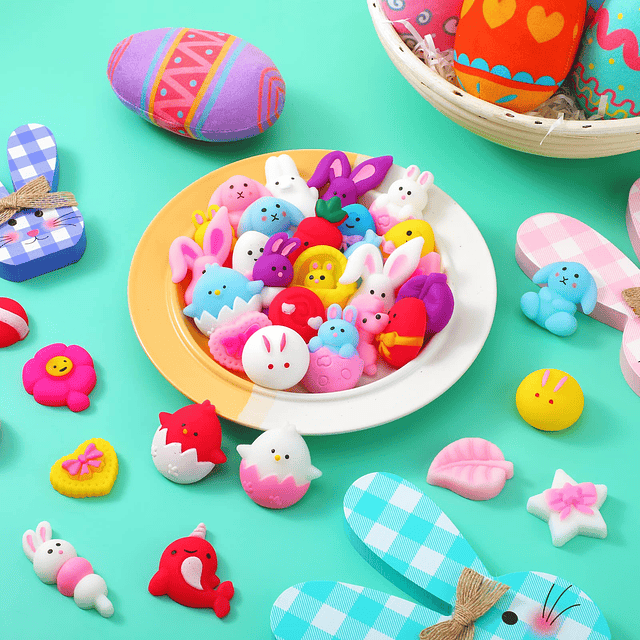 Squishy 200 Piezas de Pascua Kawaii Juguetes de Pascua Jugue