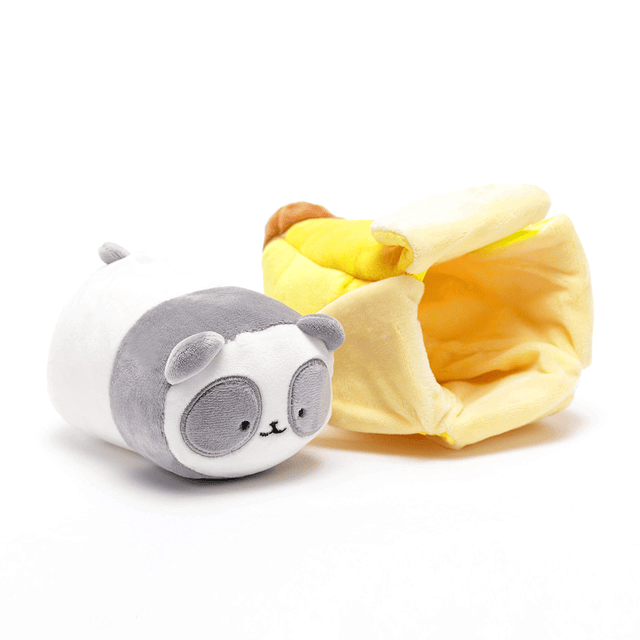 Squishy AniRollz Muñeco de peluche Pandaroll con manta de pl