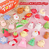 Squishy Christmas Mochi Squishy Toys, 30PCS Mini Squishies S