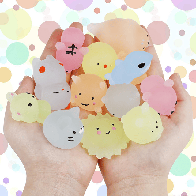 Squishy 50 piezas Mochi Toys Mini Mochi Animales Juguetes qu