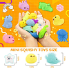 Squishy Paquete de 25 juguetes Mochi Squishy para niños Squi