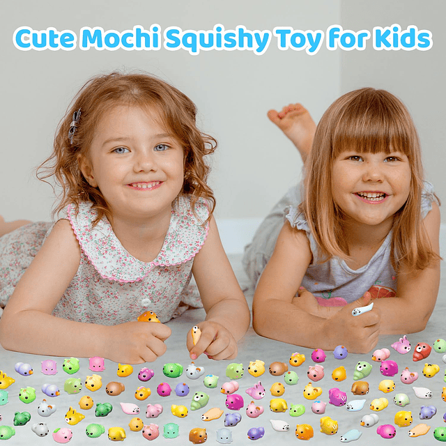 Squishy 200 piezas Mochi Squishy Toy, Mini Kawaii Squishies