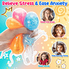 Squishy Bolas de estrés de pulpo para niños adultos, bolas d