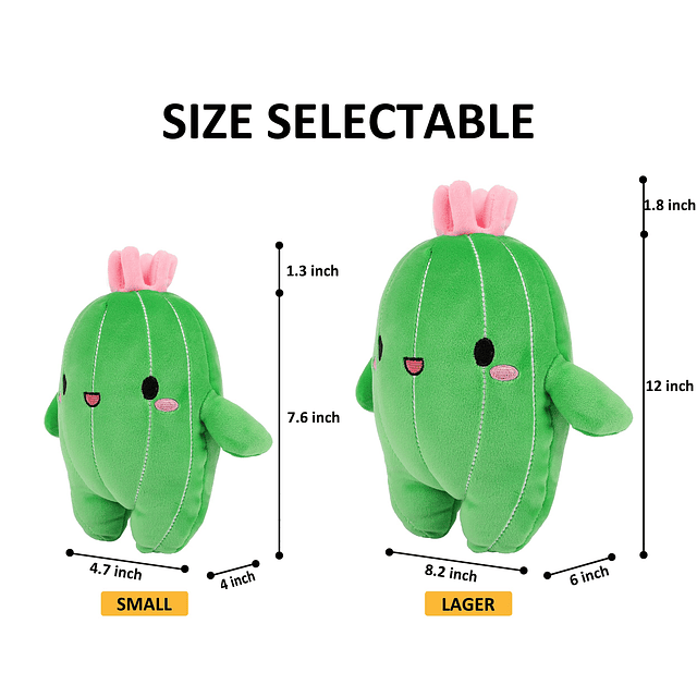 Squishy Peluche de cactus de peluche, animal de peluche, lin