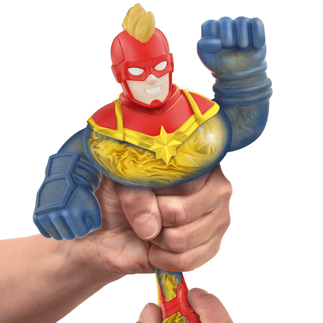 Squishy Paquete de héroes de Marvel . Captain Marvel Squishy