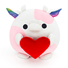 Squishy Animal de peluche Axolotl, juguete de peluche Love H