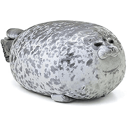 Squishy Chubby Blob Seal Almohada Lindo Sello de Peluche de