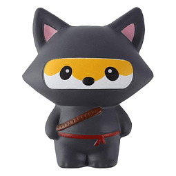 Squishy Squishies Ninja Jumbo Fox de 5,3 pulgadas, Squishies