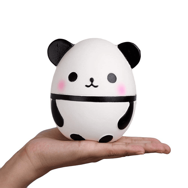 Squishy 3.9 pulgadas Squishies Panda Egg Kawaii Suave de cre