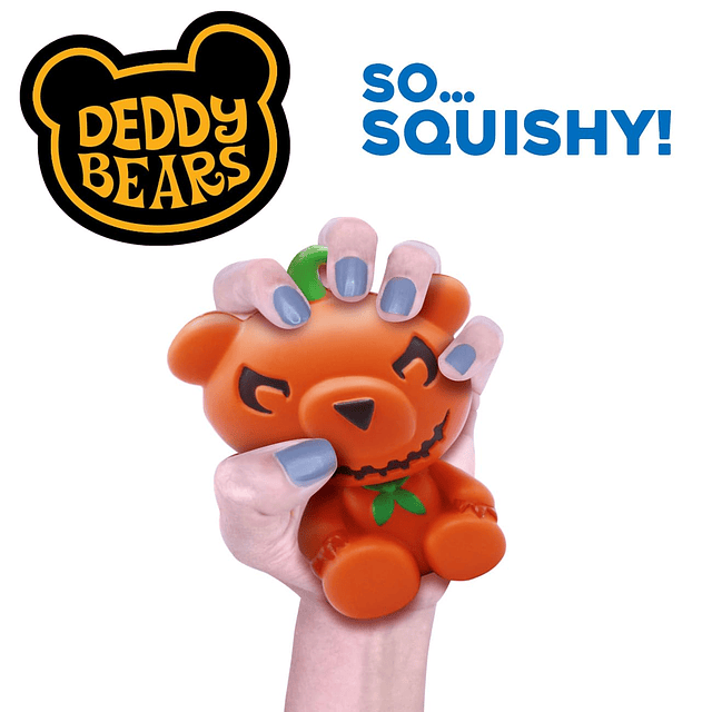 Squishy Deddy Bears Mega SquishMe Oso Calabaza