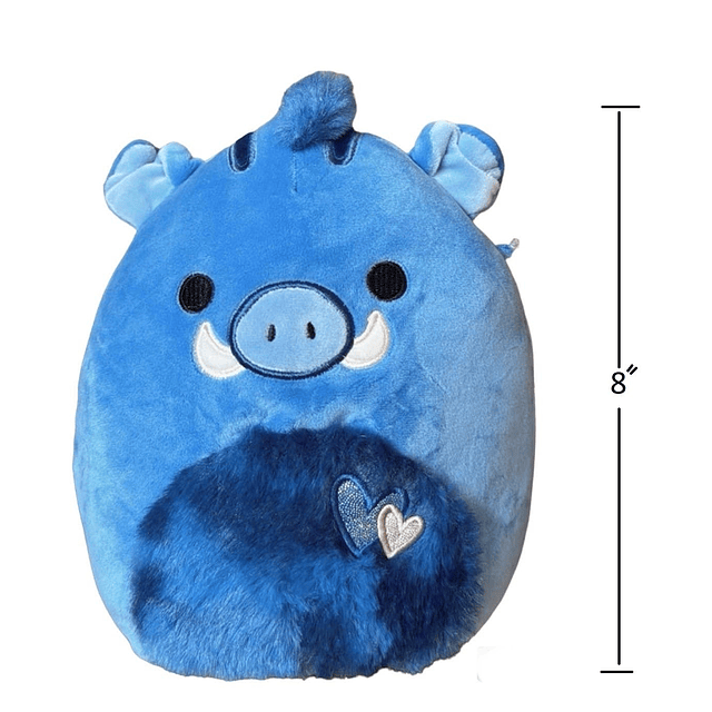 Squishy Berjon The Blue Warthog Peluche para el día de San V