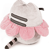 Squishy Gund Pink Flower Petals Pusheen Gato de peluche, col