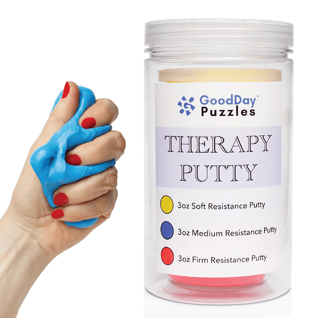 Squishy Therapy Putty de , juego de 3 piezas, alivio del est