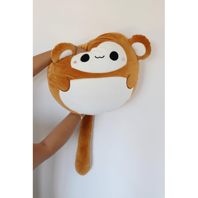 Squishy Jumbo 17 pulgadas Mia The Monkey Plush Squish Pillow