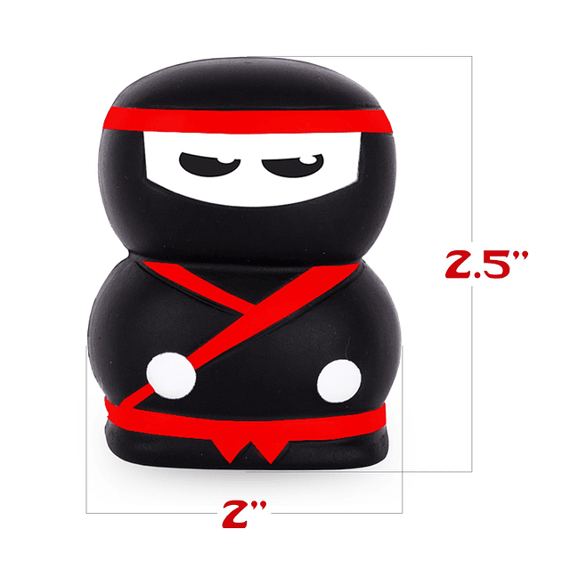 Squishy Squishy Ninja Party Favors Juego de 12 pequeños jugu