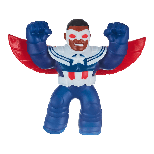 Squishy Paquete de héroes de Marvel . Capitán América Sam Wi