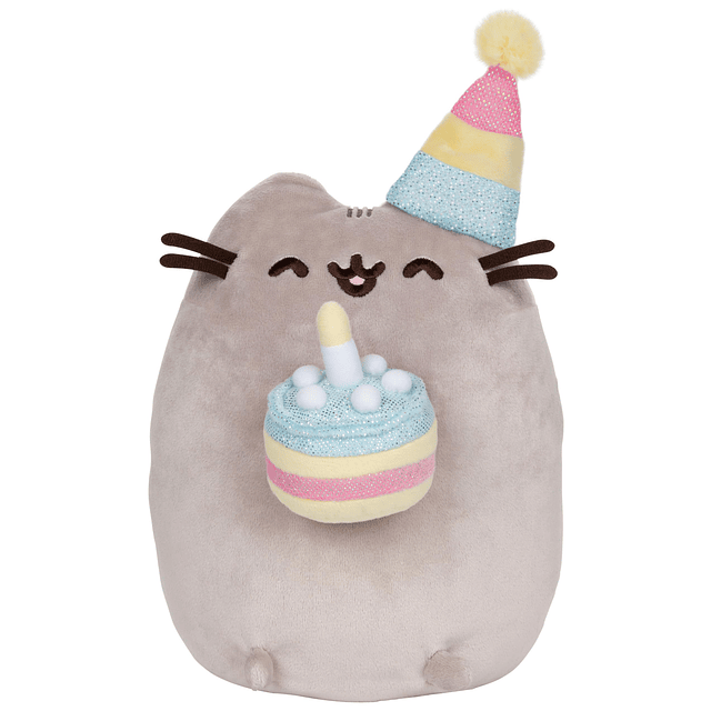 Squishy Pusheen Gato de peluche para tarta de cumpleaños, 9,