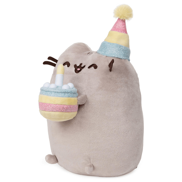 Squishy Pusheen Gato de peluche para tarta de cumpleaños, 9,