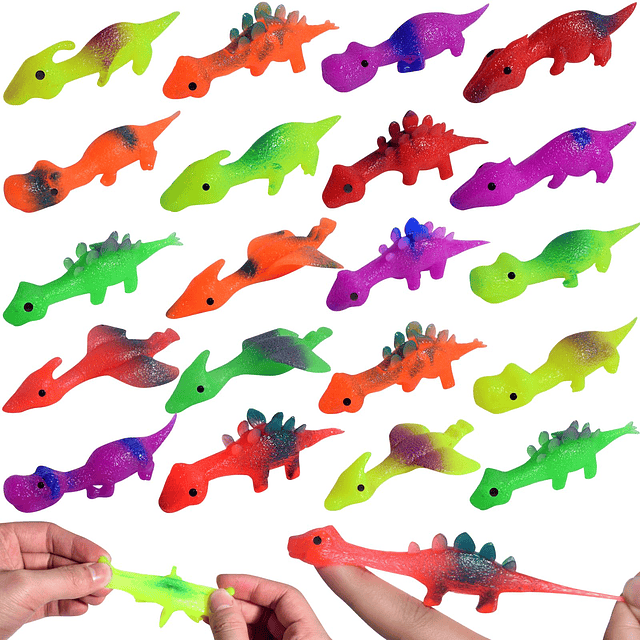 Squishy Slingshot Dinosaur Finger Toys Favores de fiesta Reg