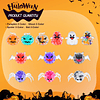 Squishy Paquete de 24 mini bolas para apretar de Halloween,