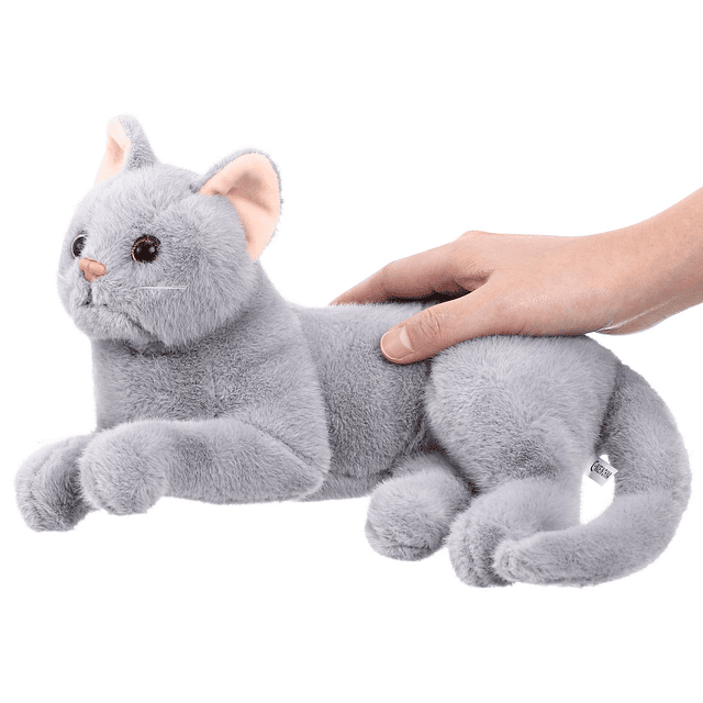 Squishy Muñeco de peluche para gatos de peluche, juguete rea