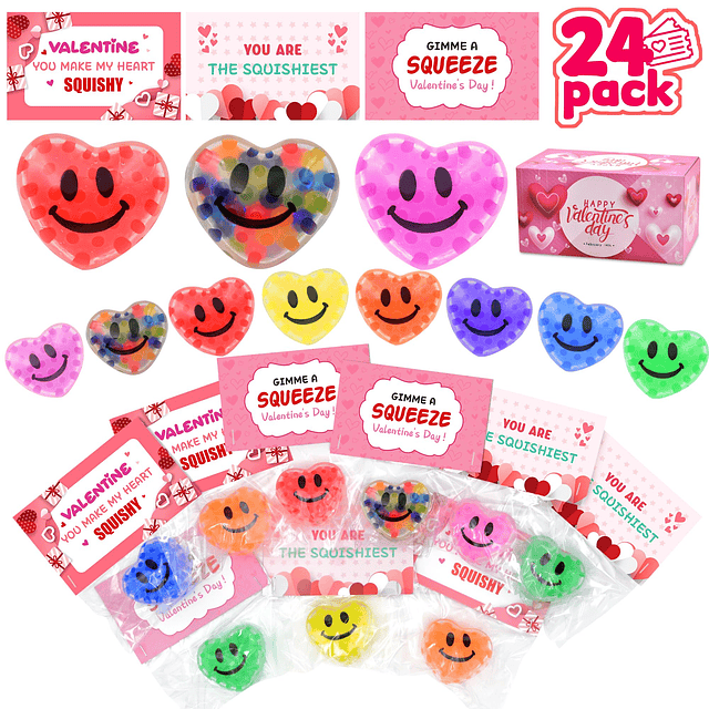 Squishy Regalos para el día de San Valentín para niños, paqu