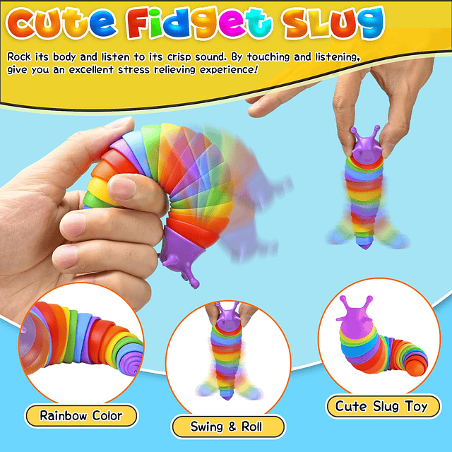 Squishy Juego de 3 juguetes sensoriales para niños autistas,