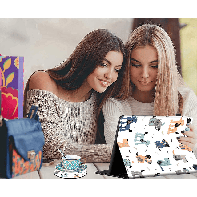 Funda para tableta Fire HD 10 2019/2017 de 10,1 pulgadas con