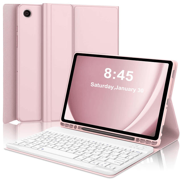 aMOUOGOEY Funda con teclado para Samsung Galaxy Tab a9 Plus